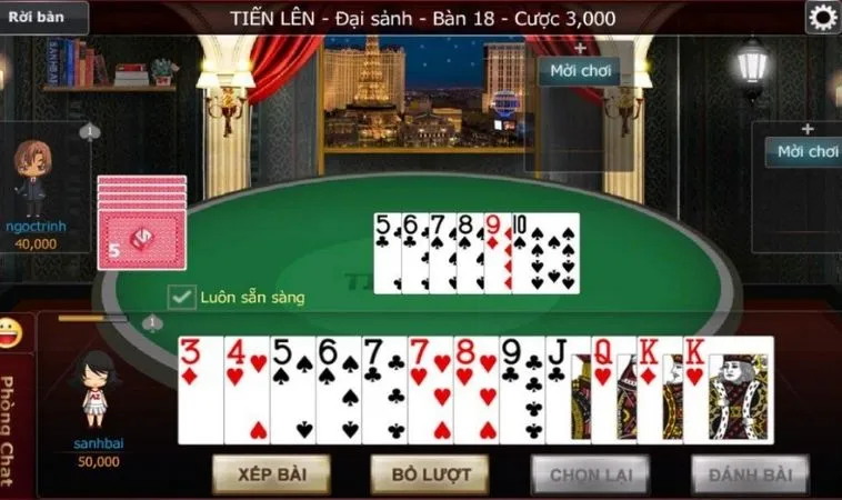 Chinh Phục Bàn Tiến Lên Miền Nam Bet999 Đỉnh Cao Nhận Thưởng Cực Khủng 2 Bàn chơi Tiến Lên Miền Nam Bet999