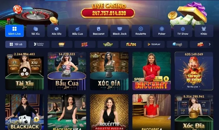 Chinh Phục Sòng Bài Casino Online Bet999 Đẳng Cấp Quốc Tế 5 Sao 1 Sảnh Casino Online Bet999 quy tụ dàn dealer xinh đẹp, nóng bỏng