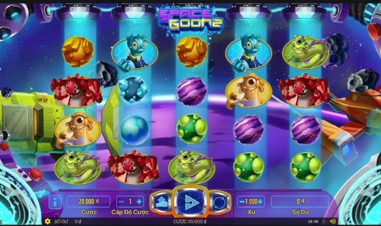 Giao diện chơi Nổ Hũ Vũ Trụ Bet999